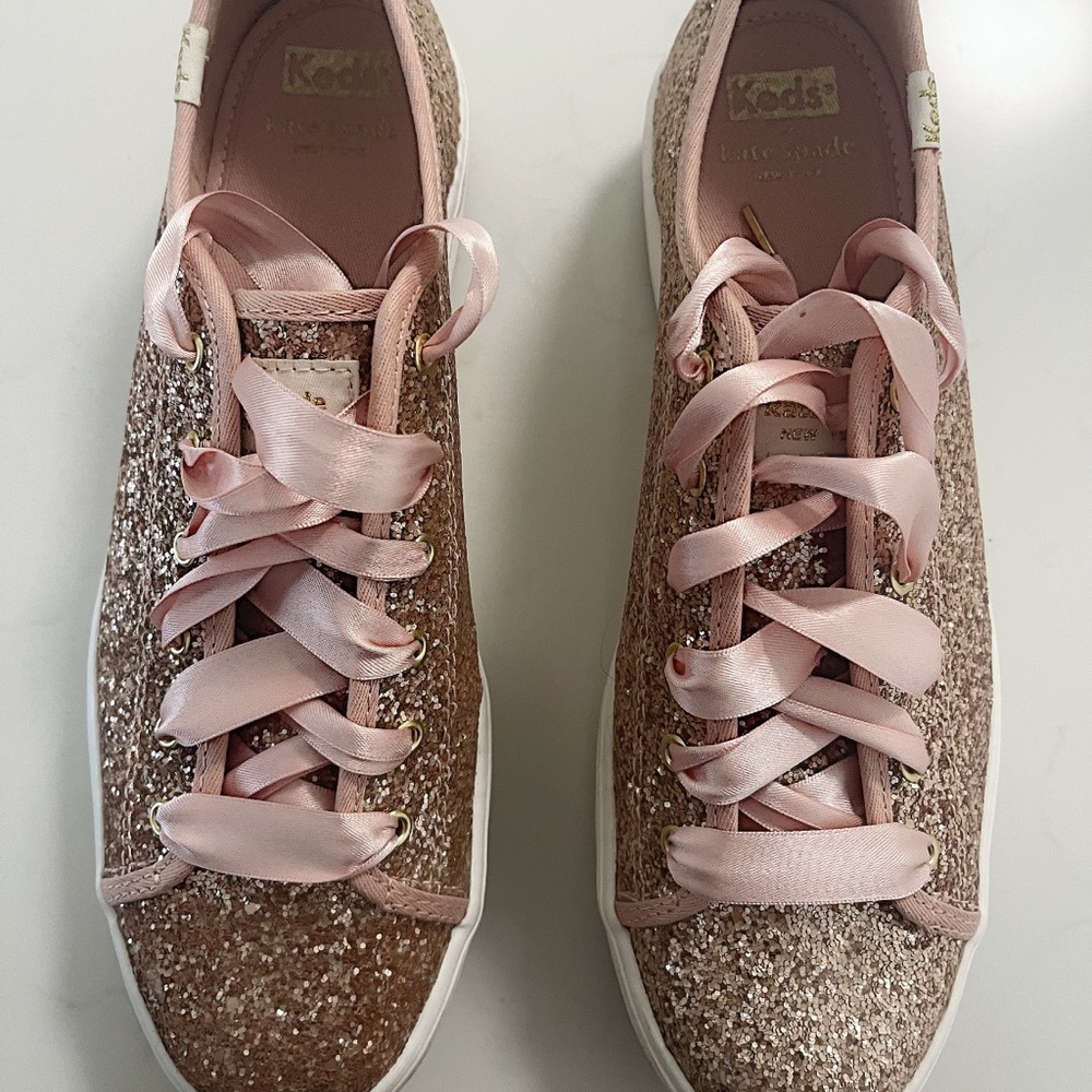 Keds x Kate Spade New York Triple Glitter Sneakers